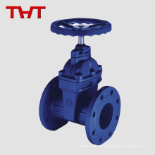 din3353 f4 pn16 geflanscht gusseisen bronze trim gate valve mit rücksitz